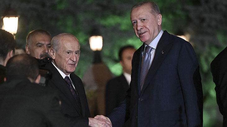 Ankara’da kritik zirve! Erdoğan ile Bahçeli bir araya geldi