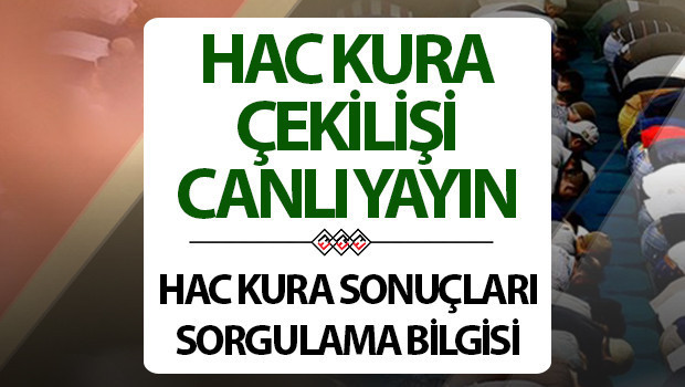 HAC KURA ÇEKİLİŞİ 2026 CANLI YAYIN || Hac kura sonuçları ne zaman ve nereden açıklanacak?