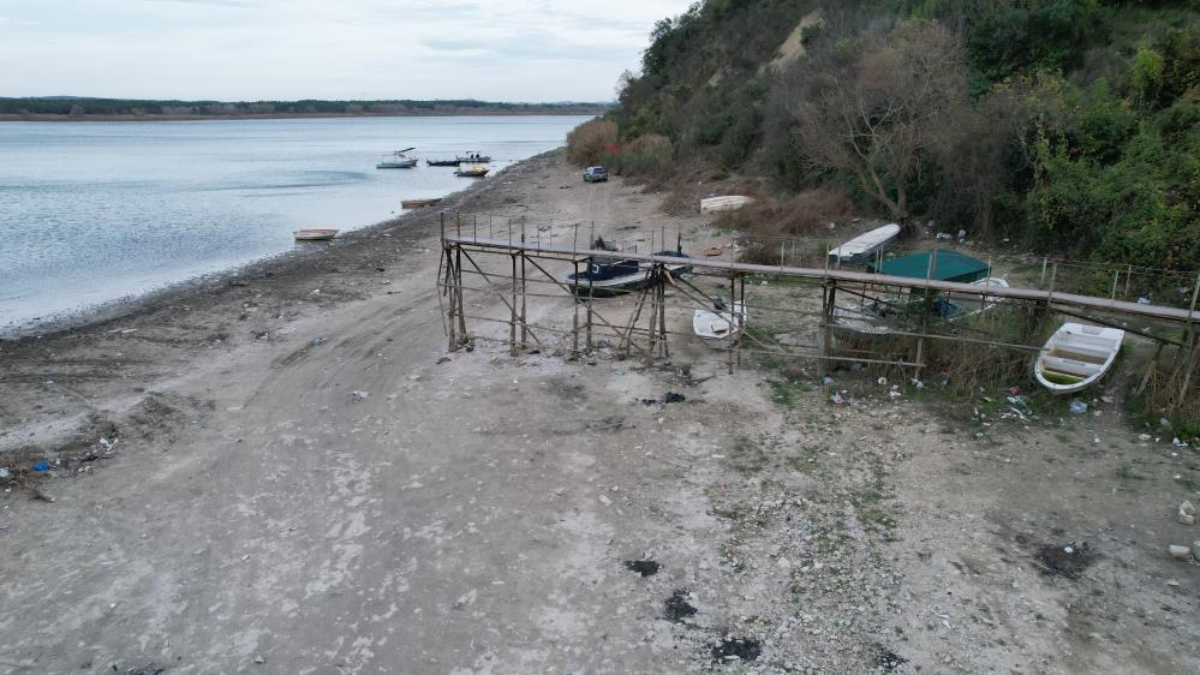 İstanbul’un su kaynağı Terkos Gölü’nde kuraklık krizi