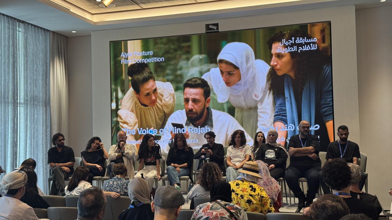 Şehit minik Hind Receb’i anmak için Doha’da da bir araya geldiler