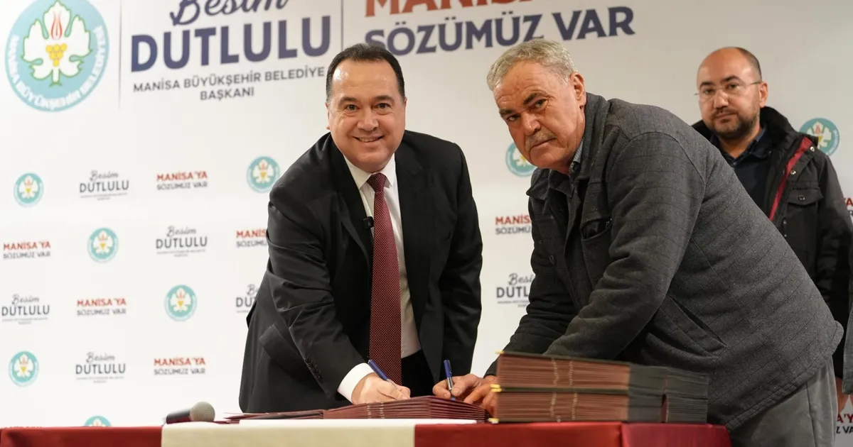 Manisa’dan üreticiye 57 milyon TL’lik destek… 2026’da damla sulama desteği geliyor
