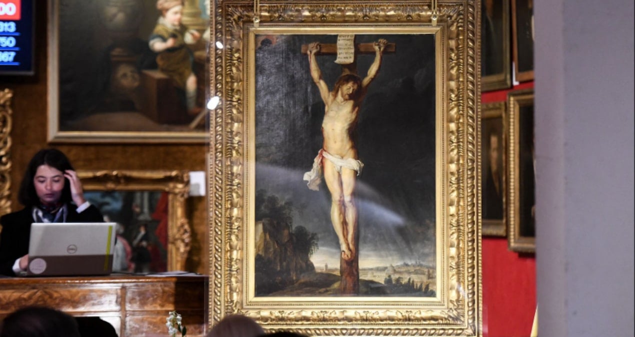 Yüzyıllardır kayıp olan gizemli Hz. İsa tablosu, 133 milyon TL’ye satıldı