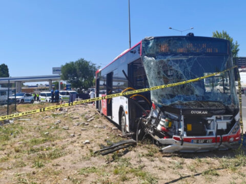 Ankara’da otobüs kazasında 1 kişi öldü, 9 kişi yaralandı: Sürücü tutuklandı