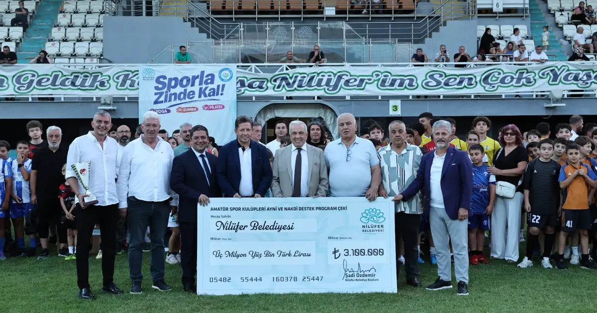 Bursa niluferden amator spor kuluplerine 3 milyon liralik destek tYKhkQPR