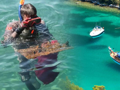 Turizmin baskentinde utanc veren rezillik denizin dibinden yuzlerce kilo cikardilar mSnngQYR